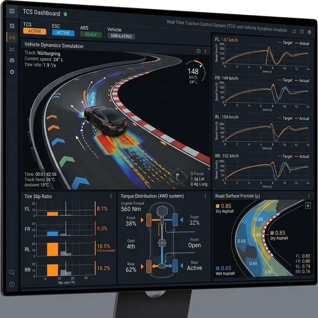 Traction Control System Simulator