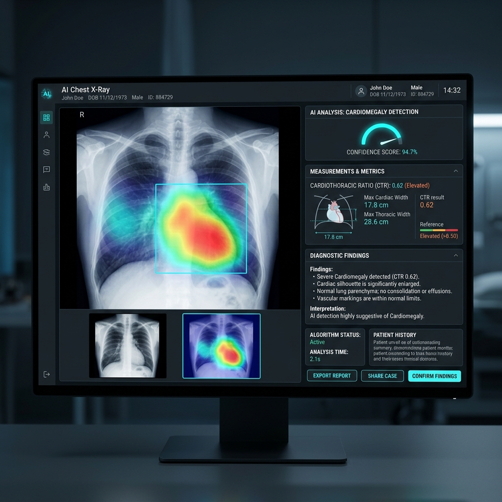 X-ray Cardiomegaly Detection System